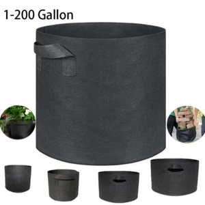 15-200 galones Bolsas de Cultivo Tejido Plantas Jardín Cultivo Plantas Árboles Cesta Bolsas - Imagen 1 de 8