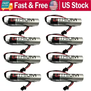 US «8 Pack» 2400mAh 3.6V Non-Rechargeable Lithium Battery ER6V/3.6V ER6VC119A - Picture 1 of 7