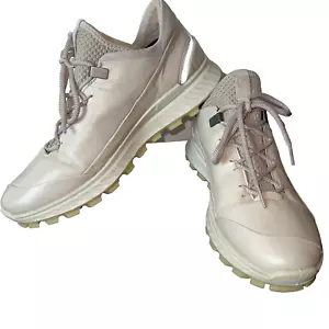 Zapatos de senderismo Ecco Exostrike Gore-Tex de cuero marrón topo para mujer talla 9 - Imagen 1 de 15