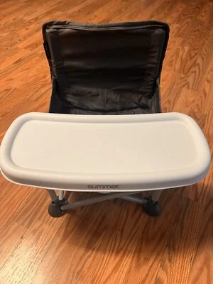 Asiento elevador infantil portátil Pop 'N Sit verano infantil - gris deportivo Foto 1 de 4