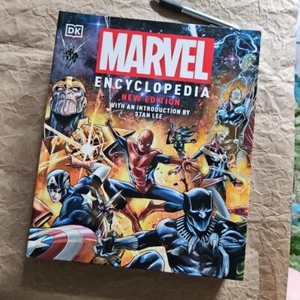 DK: Marvel Encyclopedia - New Edition w/ Introduction by Stan Lee Hardcover Book - Picture 1 of 11