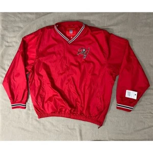 NFL Tampa Bay Buccaneers Pullover Jacke Rot Herren Football Team Neu mit Etikett - Bild 1 von 7
