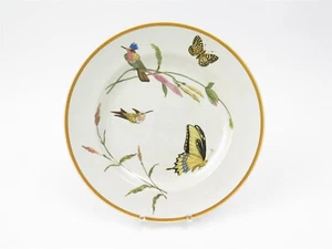 Vintage Wedgwood Creamware Hummingbird & Flora Dinner Plate 10.25" Butterfly - Picture 1 of 6