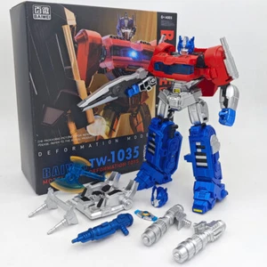 BAIWEI TW1035 TW-1035 Transformation Robot Car Model 18CM OP Oversize Figure toy - Picture 1 of 9