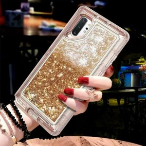 Funda líquida brillante con brillo brillante para Samsung Galaxy Note 8 9 10 S8 S9 S10 S23 Plus - Imagen 1 de 19