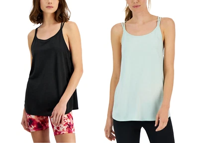 Camiseta sin mangas para mujer ID Ideology Rapidry con tiras multicolor talla S-M $50 K391 nueva con etiquetas Foto 1 de 4