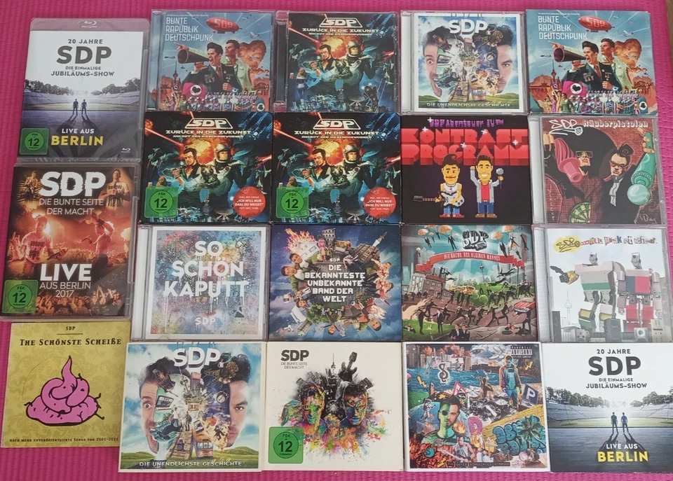 SDP CDs und Bluray zur Auswahl - Bild 1 von 1
