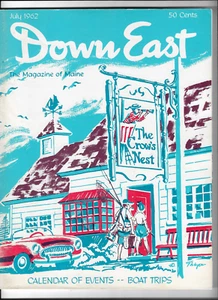 DOWN EAST MAGAZINE~JULY 1962 - Foto 1 di 1