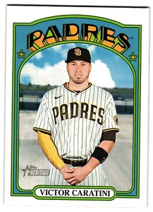 2021 Topps Heritage #706 Victor Caratini SP - Picture 1 of 2