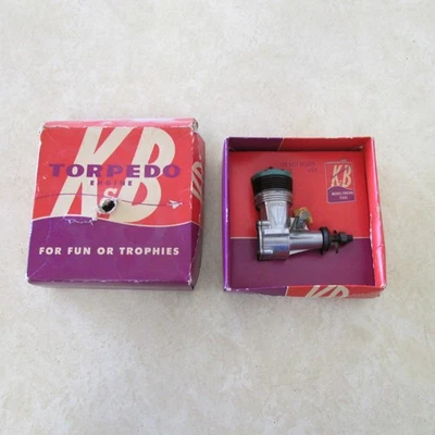 Motor de avião modelo K&B Torpedo 35 - Imagem 1 de 4