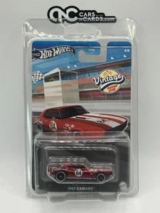 2024 Hot Wheels Vintage Racing Club 6/6 1967 Camaro Chase With Protector - Picture 1 of 4