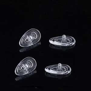 Eyeglasses Nose Pads 17mm Screw Pieces Soft Silicone Nosepads for Eye Glasses... - Picture 1 of 3
