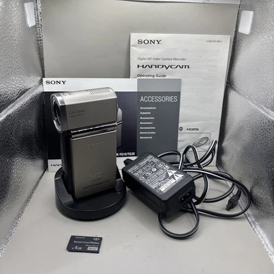 Sony Handycam HDR-TG3E HD Dolby Digital 5.1 Camcorder - Image 1 of 4