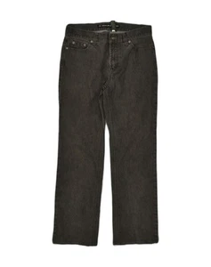 DKNY Womens Straight Jeans US 4 Small W30 L28 Black Cotton AP37 - Picture 1 of 3