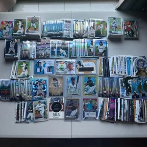 Lote de tarjetas de los Miami Marlins (590 tarjetas) reliquias autos Jazz Mesa Bleday Sixto RC lote - Imagen 1 de 11