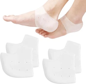 4pcs Silicone Heel Protectors Soft Gel Blister Prevention, Durable Heel Cups  - Picture 1 of 7