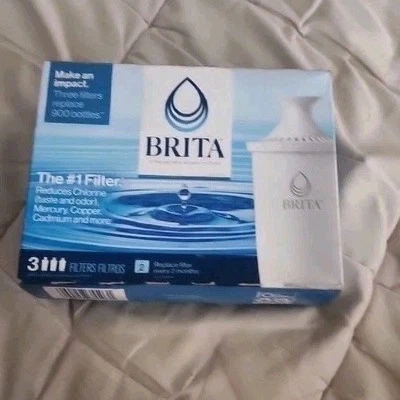 NEW Brita Standard Replacement Filter 3 Pack Water Filters **Brand New** - Image 1 of 4