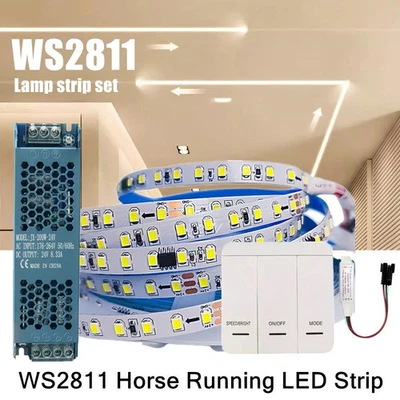 24V Running Water WS2811 SMD2835 LED Strip Flowing Light Wireless Controller Led - Image 1 of 4