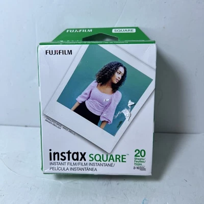 Fujifilm Instax Square Instant Film – 20 Exposures – Exp. 08/2026 - Image 1 of 4