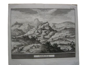 Grabado en cobre Zahara de la Sierra Pueblos blancos Andalucía España España Aa 1707 - Imagen 1 de 2