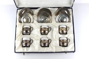 Raro Juego de Café Vintage para 6 KRONESTER Baviera Alemania Servicio Exclusivo - Imagen 1 de 12