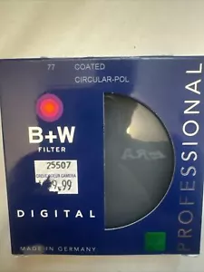 B+W Filter Digital S03E 77 Coated-Circular-Pol - Picture 1 of 3