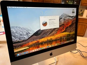 iMac 21.5" 2012 i5 2.7GHz 500GB SSD & 8GB RAM w High Sierra + Adobe CS6 - Picture 1 of 5