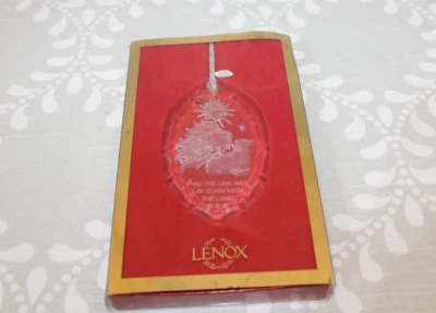 Lenox León y Cordero Adorno de Navidad Fechado 2000 Alemania Foto 1 de 4
