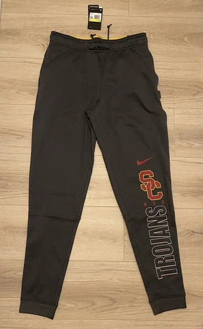 NEW NIKE USC TROJANS On Field Therma Sweatpants Men’s size SMALL S Cover