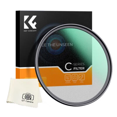 K&F Concept 72mm Diffusion Filter Black Pro Mist 1/1 Antireflection Coating - Image 1 of 4