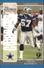 2005 Bowman First Edition Dallas Cowboys Football Card #171 Kevin Burnett