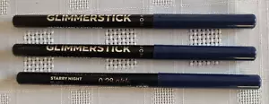 3 x Avon Glimmerstick Eyeliners - Starry Night - Brand New Stock - Picture 1 of 1