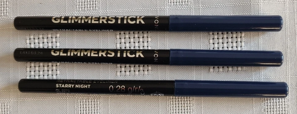3 x Avon Glimmerstick Eyeliners - Starry Night -  Brand New Stock - Image 1 of 1