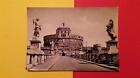 Rare Vintage Postcard 1930'S Black & White "Roma - Bridge & St. Angel Castle"