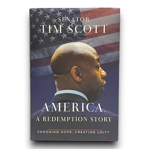 Signed Tim Scott America A Redemption Story Book 1st Ed 2024 President Candidate - Imagen 1 de 3