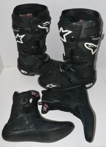 Alpinestars Tech 10 Boots Size 13 Black - Picture 1 of 24