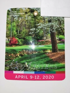 2020 Masters Tournament Augusta National 4-Day Badge New No Spectators - Picture 1 of 1