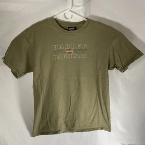 T-Shirt Harley Davidson Größe XL Baltimore Maryland Motorräder grünes T-Shirt - Bild 1 von 6