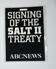 Signing Of The Salt Ii Treaty Abc News Press Pass Jimmy Carter 1979 Brezhnev