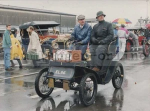 Rally de coches clásicos 1994 París-Rouen DE DION BOTÓN 1900 foto de prensa foto coche - Imagen 1 de 2