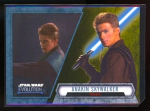 ANAKIN SKYWALKER 2016 Star Wars Gold Evolution #2 25/50 - Picture 1 of 2