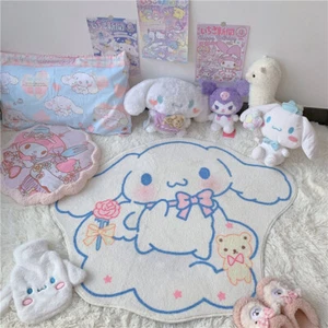 Lindo tapete de piso con dibujos animados Cinnamoroll blanco tapete de puerta grande alfombra antideslizante trapo - Imagen 1 de 11