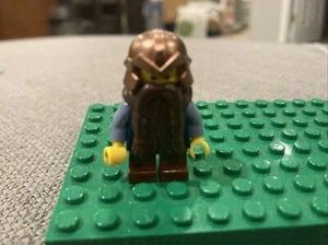 LEGO Castle Dwarf Fantasy Era Minifigure Cas389 Giant Chess 852293 Rare Figure - Picture 1 of 3