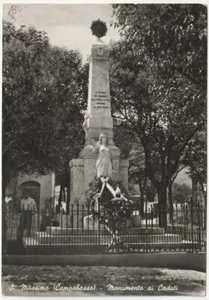 S. MASSIMO - CAMPOBASSO - MONUMENTO AI CADUTI - VIAGG. 1958 -62310- - Imagen 1 de 1