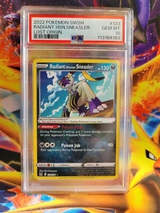 Pokemon Radiant Hisuian Sneasler Lost Origin #123 Graded Card PSA 10 - Picture 1 of 2