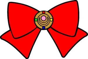 SAILOR MOON BOW VINYL DECAL CAR TRUCK HOOD SIDE - Picture 1 of 1