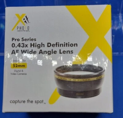 NIB NIP 43mm XIT Pro HD 2.2x Telephoto+0.43x Wide Angle HD Lens for Canon EOS M - Image 1 of 4