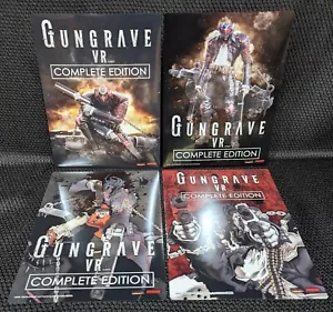 Juego de 4 mini póster promocional Gungrave VR edición completa sin usar - Imagen 1 de 7