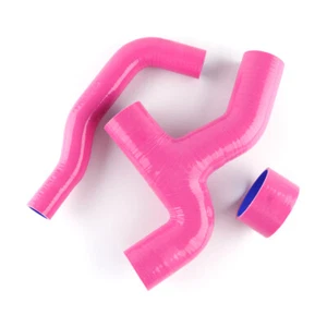 For Subaru Forester XT 2.5L 2004-2008 Silicone Intercooler Turbo Y-Hose Pink - Bild 1 von 8