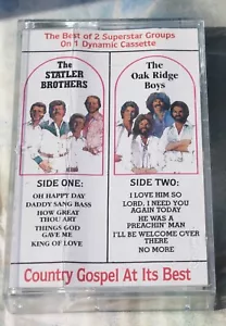 VTG Statler Brothers & Oak Ridge Boys, Country Gospel 1984 Cassette NOS - Imagen 1 de 6
